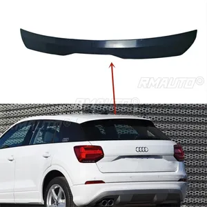 สปอยเลอร์หลังคาสำหรับ Audi Q2 ชุดแต่งปีกหลัง วัสดุ ABS พลาสติก สำหรับรถ SUV แฮทช์แบค สีดำเงา รุ่นอเนกประสงค์ - Product Image 1