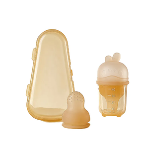 Dispenser <span class=keywords><strong>per</strong></span> Liquidi Medicinali Organici 2-in-1 a Forma di Coniglio in Silicone Senza BPA da 40ml <span class=keywords><strong>per</strong></span> Allattamento e Uso Orale del Bambino - Product Image 4