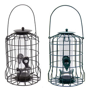 Stokta çift kafes <span class=keywords><strong>Metal</strong></span> aksesuarları ile büyük açık bahçe kuş besleyici Pet kafesleri - Product Image 1