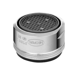 Aeratore maschio in ottone cromato filettato - Product Image 1