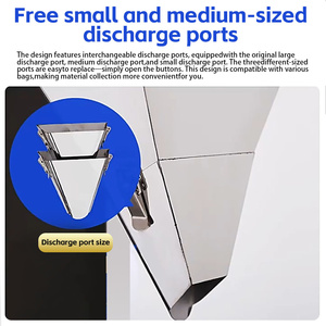 Máquina Dosificadora Automática de Doble Cabezal para Pellets y Polvo 9999g, Dispensador Cuantitativo Inteligente - Product Image 3