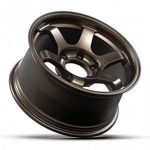 Nueva Llanta de Aleación Negra TE37 de 16 Pulgadas 5x139.7 16x6J -21mm ET Cóncava Color Gris Metálico para Suzuki Jimny Samurai y <span class=keywords><strong>LADA</strong></span> NIVA <span class=keywords><strong>4x4</strong></span> Todoterreno - Product Image 2
