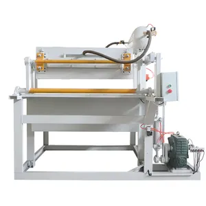 Machine manuelle de fabrication de plateaux à œufs en papiers usagés faisant 1000 plateaux à œufs par heure