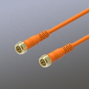 De alto rendimiento <span class=keywords><strong>RG</strong></span>-<span class=keywords><strong>59</strong></span>/<span class=keywords><strong>U</strong></span> Kabel F-conector tipo F-pin coaxial Kabel para CATV/VCR/ por satélite - Product Image 2