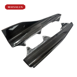 Splitter M2 Tuning, Parti Auto per <span class=keywords><strong>BMW</strong></span> Serie <span class=keywords><strong>2</strong></span> F87 Coupé M2 Competition 2014-2017, Minigonne Laterali in Fibra di Carbonio - Product Image 3