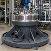 Support de réservoir de mélange de liquides OEM personnalisé |   Assemblage soudé de précision pour le support des cuves de stockage
