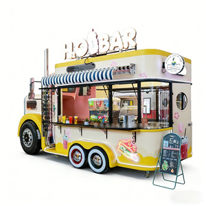 Chariot de cuisine mobile en acier inoxydable durable pour la restauration rapide en plein air - Product Image 1