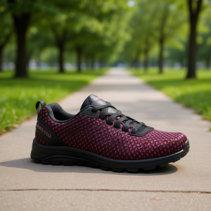 Chaussures de tennis d'été pour filles Karosso 9501, empeigne en mesh respirant, semelle intérieure respirante pour la course à pied et la marche sur surfaces en ciment - Product Image 2