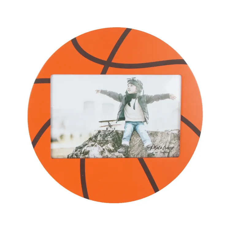התאמה אישית עץ תמונה תמונה מסגרת כדורסל כדורגל בייסבול צורת לילדים