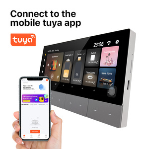 TL-5 6.2 inch nhà hệ thống âm thanh Wifi tuya bảng điều khiển với tường thiết bị chuyển mạch nhà thông minh sản phẩm - Product Image 5