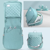 BSCI-zertifiziertes, tragbares Babybett im neuen Design, faltbares Reisebett für Neugeborene mit Wickeltasche und Tragefunktion für Picknicks im Freien