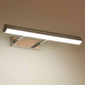 Lámpara de Pared LED de Estilo Europeo para Baño, Hogar, Hotel, Villa, Cromada, con Clasificación IP20, 3500K, Blanco Cálido, Rectangular, USB - Product Image 4