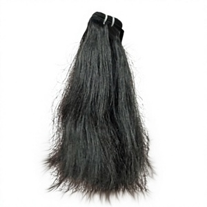 100% Unprocessed Single Donor Indian Natural Hair Pure Temple Raw Hair Bundles Not Chemically Treated in Its Original Color - Product Image 1