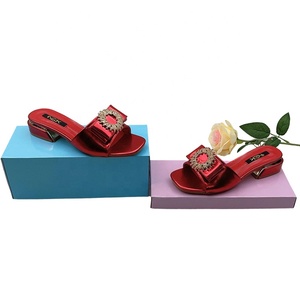 Nouvelles sandales d'été pour femmes, légères, de créateur, en cuir PU, à bout plat, pour la plage - Product Image 5