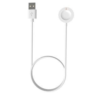 Cable de carga magnético para reloj inteligente Fossil Gen 6 Wear Os, Cable de carga USB blanco de 0,5 m con conector magnético - Product Image 1