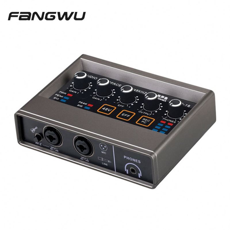Professional Audio Studio Recording Interface Mixers