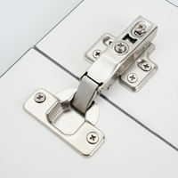 Charnières de meubles dissimulées en acier laminé à froid, à fermeture douce, pour armoires d'angle de cuisine et bureaux à domicile – Vente directe usine