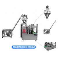 Machine d'emballage rotative intelligente Shengwei PFS pour aliments pour animaux, vitamines et poudres nutritionnelles, système de remplissage et ensachage Doypack