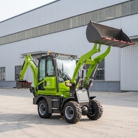 Nouvelle Chargeuse-pelleteuse compacte très demandée pour la construction et l'agriculture, excavatrice de 2 tonnes, vente immédiate