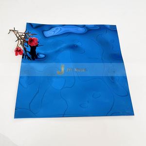 JYFMETAL 201 304 316 Stainless Steel Plate Water Ripple Hammered Decorative Ceiling Wall <b>Panels</b> Hotel Bending Cutting Welding - Product Image 2