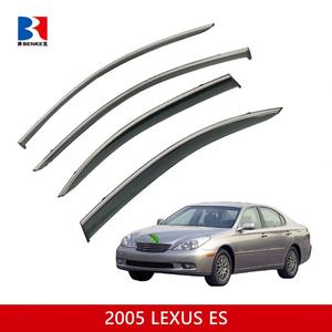 Déflecteurs de vent pour voiture LEXUS ES 2001-2005, 2006-2012, 2013-2017, 2018+, visières de fenêtre, accessoires auto, pare-pluie moulés par injection. - Product Image 4