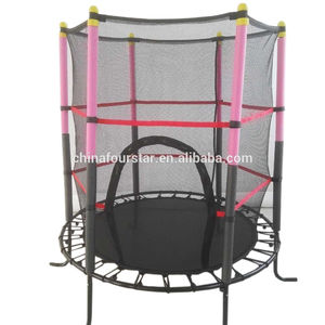 <span class=keywords><strong>Petit</strong></span> <span class=keywords><strong>Trampoline</strong></span> de lit pliant, lit de saut avec <span class=keywords><strong>filet</strong></span> de sécurité, 55 pouces, livraison gratuite - Product Image 2