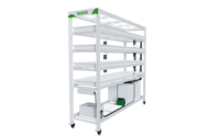 Système hydroponique vertical fixe UniFarm Mini pour micro-légumes et légumes à feuilles vertes