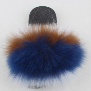 Enfants fourrure pour pantoufles été doux bébé fille diapositives anti-glissant hauteur augmentant amorti respirant moelleux fourrure de <span class=keywords><strong>renard</strong></span> - Product Image 5