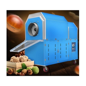 Machine à torréfier les grains de cacao, café, arachides, graines de soja, noix, en acier inoxydable, chauffage électrique ou au gaz, capacité 30-500 kg/lot - Product Image 4