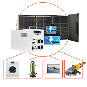 आउटडोर कैंपिंग लाइफ 4 लिथियम बैटरी 1600w होम इनवर्टर पोर्टेबल पावर स्टेशन स्टोरेज एनर्जी सिस्टम - Product Image 3