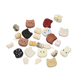 Accessoires de bijoux DIY en résine animaux de dessin animé, décorations de coque de téléphone en acrylique taille moyenne - Product Image 5