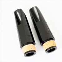 High-End Bakelite Clarinet Mouthpiece with Cap and Ligatures Complimentary Musical Instrument Accessory for Clarinets