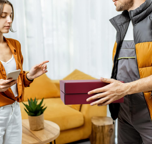 مواد معاد تدويرها صغيرة بيضاء مع ، والنقش للتعبئة البريدية للأعمال الصغيرة - Product Image 6