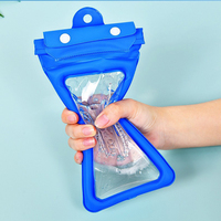Sac étanche pliable pour téléphone avec cordon, idéal pour la natation, vente en gros, commande en gros, pour cadeau promotionnel