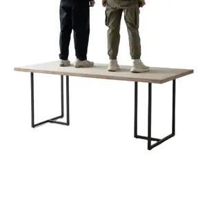 Patas de metal para mesa de centro, altura ajustable para muebles, produce y procesa todo tipo de tamaños