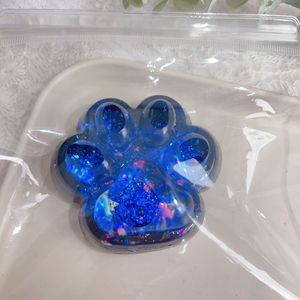 Glowing Black Cat Claw <b>Squishy</b> Toy Dark Style Mud Texture Stress Relief Cute Fidget Gift - Product Image 6