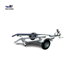 Kayak de pêche de 15 pieds remorque de bateau en aluminium avec pneu et jante remorques de motomarine - Product Image 4