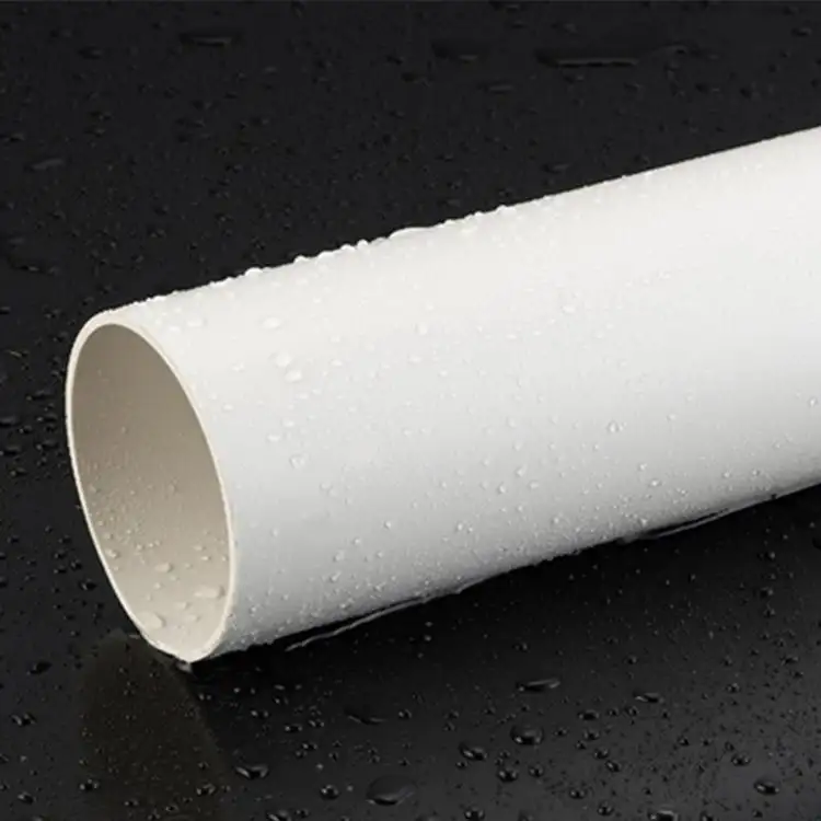 Tuyau d'alimentation en eau d'upvc de tube en plastique de PVC de 200mm 250mm 300mm