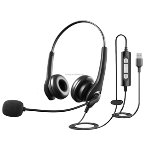 Casque d'ordinateur USB avec Microphone antibruit pour ordinateur portable et centre d'appels - Product Image 2