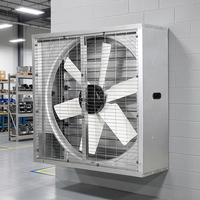 Ventilateur d'extraction d'air froid pour élevage avicole JTX-D1380 1,1 kW 44500 m³/h, ventilateur de ventilation BLDC EC