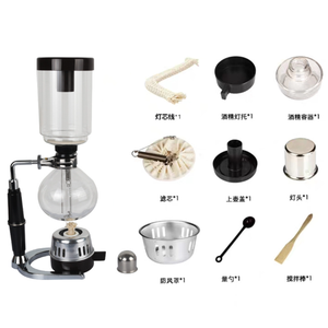 Venta al por mayor 3 tazas <span class=keywords><strong>cafetera</strong></span> <span class=keywords><strong>de</strong></span> <span class=keywords><strong>sifón</strong></span> <span class=keywords><strong>de</strong></span> estilo japonés/<span class=keywords><strong>sifón</strong></span> <span class=keywords><strong>de</strong></span> café con quemador - Product Image 5
