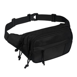 Bolsa <span class=keywords><strong>de</strong></span> cintura deportiva multifunción <span class=keywords><strong>de</strong></span> gran capacidad, diseño multicapa, almacenamiento para teléfono móvil, bolsa cruzada con cierre <span class=keywords><strong>de</strong></span> cordón <span class=keywords><strong>de</strong></span> PVC - Product Image 3