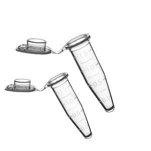 Tubo de Microcentrífuga Estéril Transparente de 1.5 ml, Material PP, Suministros de Laboratorio para Pruebas PCR con Escala - Product Image 4