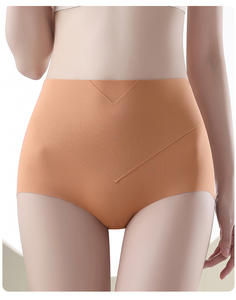 2024 Women's High Waist Light Body Bikini ODM Seamless Double-Layer Glue Point Pressure Shaping <b>Sexy</b> Abdomen <b>Pants</b> Knitted - Product Image 3