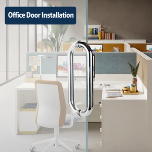 Manija de Acero Inoxidable 304 para Puerta de Ducha, Manija para Puerta de Vidrio, Barra de Agarre para Puerta de Baño, Herrajes Pulidos, Tamaño Personalizado - Product Image 3
