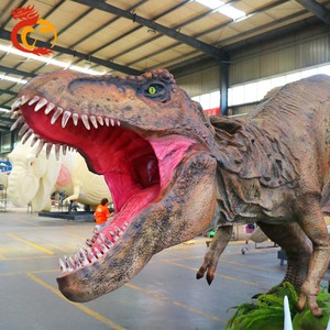 Công viên giải trí công viên phiêu lưu trung tâm mua sắm trong nhà/ngoài trời mô phỏng T-REX tượng animatronic khủng long nhân tạo - Product Image 4