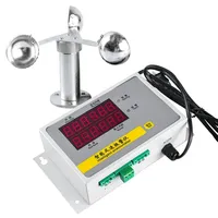 Anémomètre d'alarme pour grue à tour Cs FSY-01 AC220V, capteur de vitesse du vent, mesureur, sortie d'impulsions, matériau ABS, 0,3 m/s à partir de 0,1 m/s