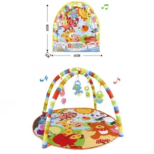 Infant Baby Gym Game Blanket Crawling Mat Fitness Rack Frame Play Mat Training Baby Bed Multifunction Baby Toys For Kids