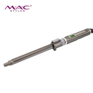 Fer à friser MAC Styler Tourmaline à baril long, fer à friser professionnel à chauffage rapide PTC 450F avec écran LCD - Product Image 5