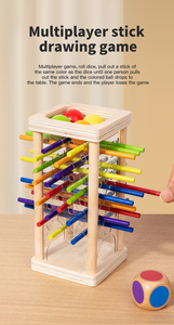 Jouet éducatif multifonctionnel <span class=keywords><strong>en</strong></span> <span class=keywords><strong>bois</strong></span> avec blocs de construction, puzzle, logo personnalisé, boîte de couleur <span class=keywords><strong>pour</strong></span> bébés de 0 à 24 mois - Product Image 5